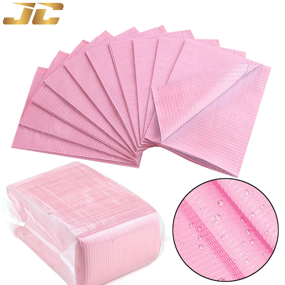 Top Trends: 125 / 50 / 30pcs Tattoo Table Covers Clean Pad Disposable Dental Bibs Sheets Patient Dental Napkins Tattoo Accessories Tattoo Bibs Shoppable Styles