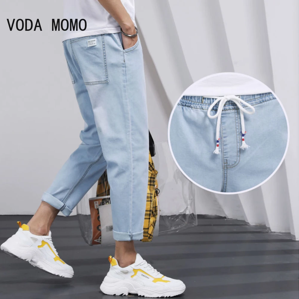 Top Trends: Men Jeans Male Trousers Simple Design High Quality Cozy All-match Students Daily Casual Korean Fashion Ulzzang Ins 3XL Shoppable Styles