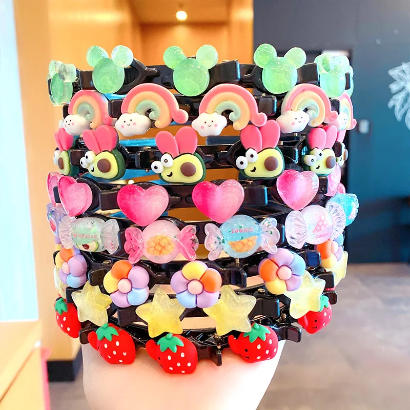 Top Trends: Girl Pressure Headband Cute Baby Broken Cartoon Headband Summer Little Girl Braid Headband Children Hair Accessories Wholesale Shoppable Styles - Image 3