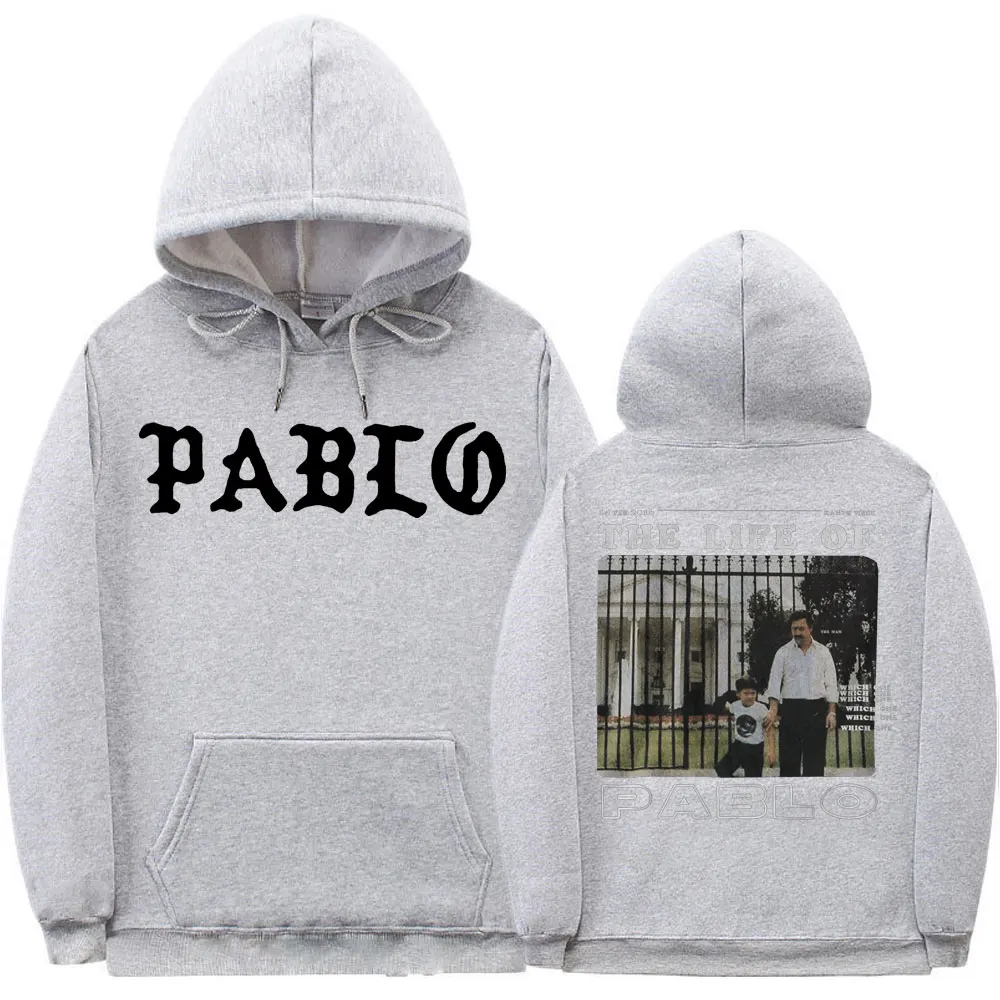 Top Trends: Hip Hop Rapper Kanye West & Escobar Jeen Yuhs The Life Of Pablo Inspired Album Cover Print Hoodie Men Autumn Winter Sweatshirt Shoppable Styles - Image 6