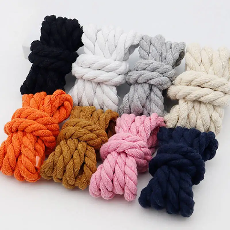 Top Trends: New Fashion 10MM Width Round Linen Shoelaces For Sneakers Suitable Board Shoes Canvas AF1 / AJ Shoe Rope Sport Shoelace Decoration Shoppable Styles