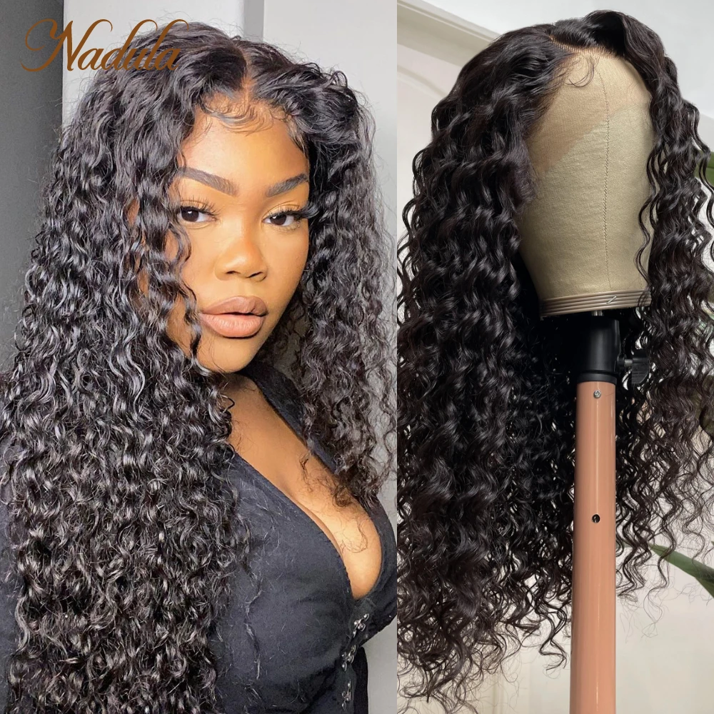 Top Trends: Nadula Hair Loose Deep Wave Lace Wig 13x4 Lace Front Human Hair Wigs Brazilian Deep Wave Hair Wig Pre Plucked With Hairline Shoppable Styles