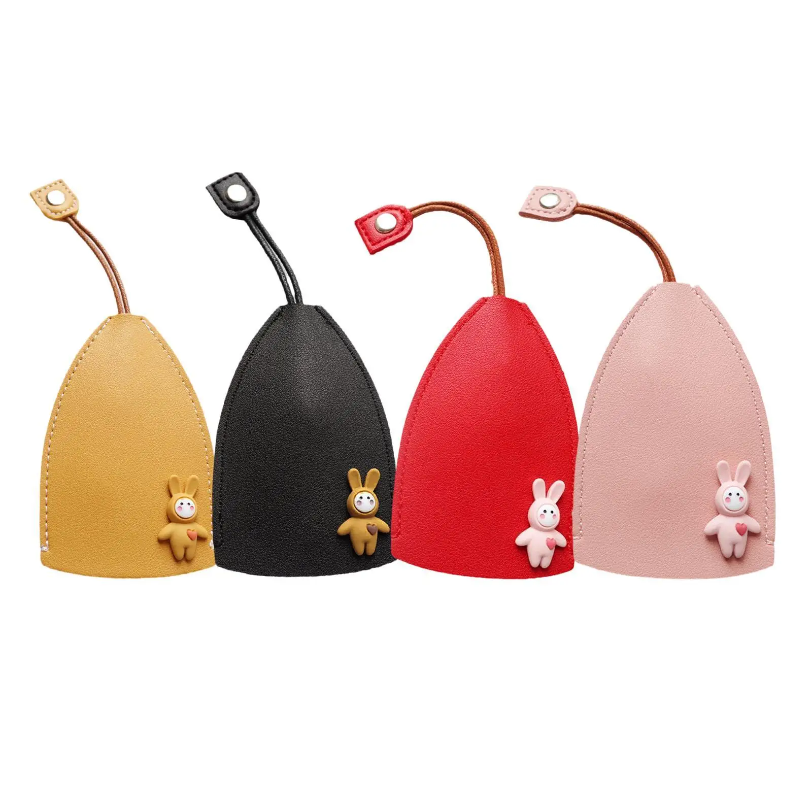 Top Trends: Cute Cartoon Unisex Pull Type Key Bag PU Leather Key Wallets Housekeepers Car Key Holder Case New Leather Keychain Pouch Shoppable Styles