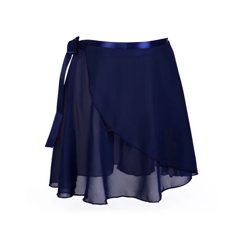 Top Trends: Girls Ballet Skirts Dance Skirt White Black Chiffon Skirts Woman Tied Mini Short Dance Skirt Shoppable Styles