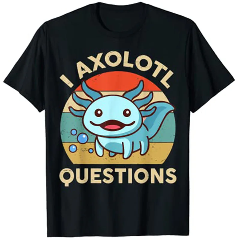 Top Trends: I Axolotl Questions Shirt Kids Blue Salamander Plush Axolotl-Lover T-Shirt Shoppable Styles