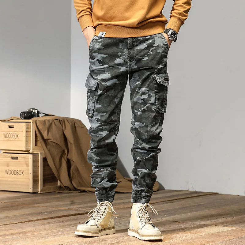 Top Trends: Joggers Cargo Pants Men Casual Hiphop Y2k Pocket Male Trousers Sweatpants Streetwear Military Tactical Camouflage Pants For Mens Shoppable Styles