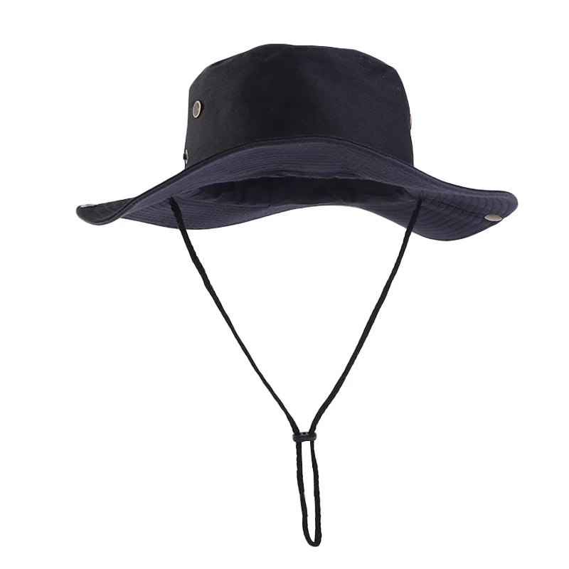 Top Trends: New Summer Boonie Bucket Hats For Mens Wide Brim Fishing Hat Outdoor Sports Breathable Sun Hat Camping Sun Protection Bucket Hat Shoppable Styles