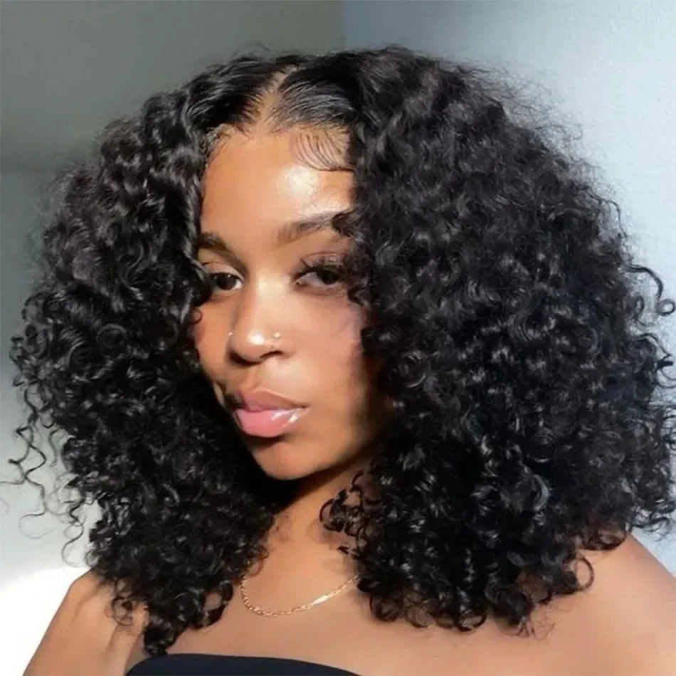 Top Trends: Short Bob Lace Frontal Wig Human Hair 13x4 Deep Wave 180 Density Lace Front Wigs Short Bob Wig Human Hair Lace Frontal Wigs Shoppable Styles