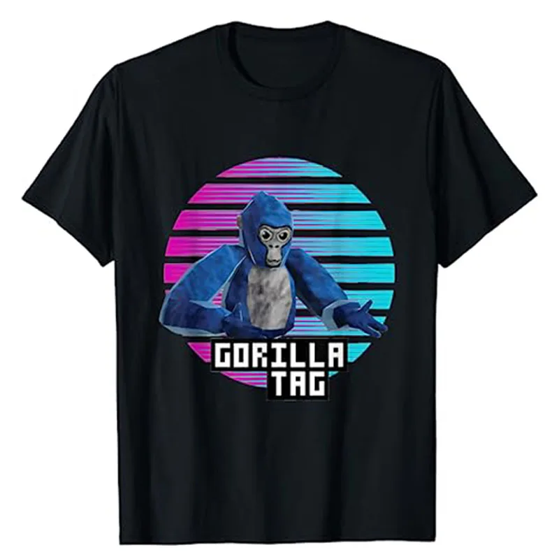 Top Trends: Retro Gorilla Tag Monke VR Gamer For Kids, Adults, Teens T-Shirt Funny Birthday Decorations Tee Gift Boys Fashion Graphic Outfit Shoppable Styles