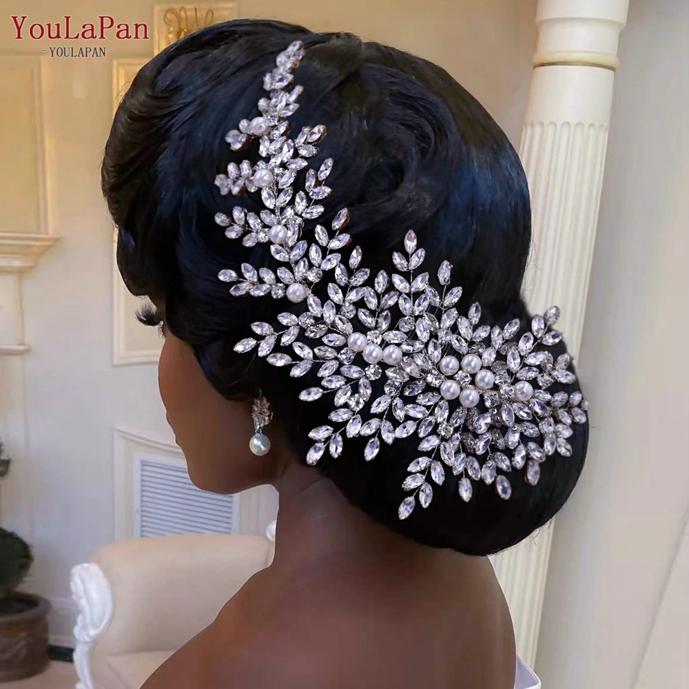 Top Trends: YouLaPan HP434 Luxury Wedding Hair Accessories Dinner Party Hair Headdress For Women 2022 Wedding Hair Combs Bridal Headpiece Shoppable Styles