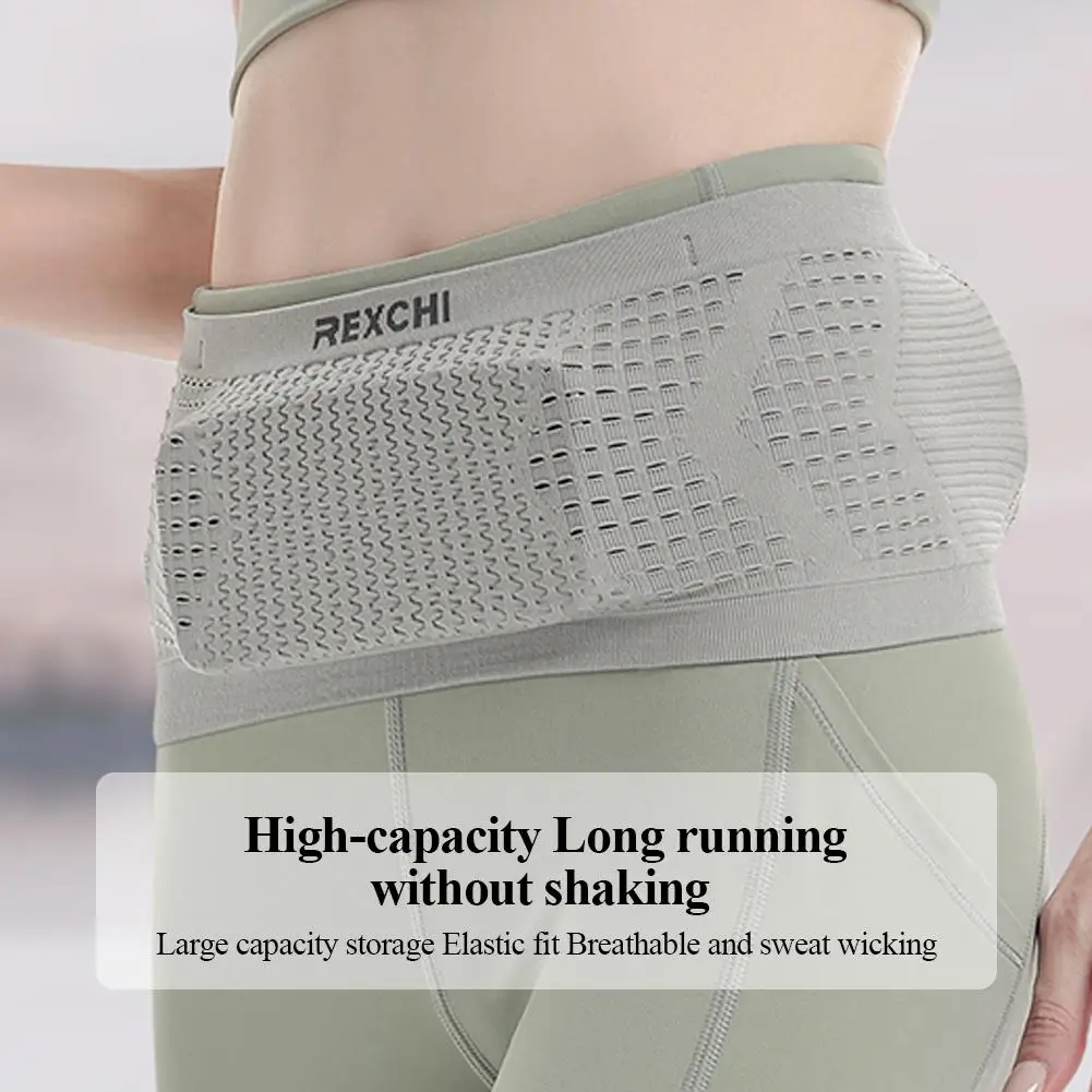 Top Trends: Running Waist Bag Non-slip Men Women Large-capacity Breathable Phone Holder Belt Bag For Xiaomi Iphone Outdoor Sports Cycling Shoppable Styles