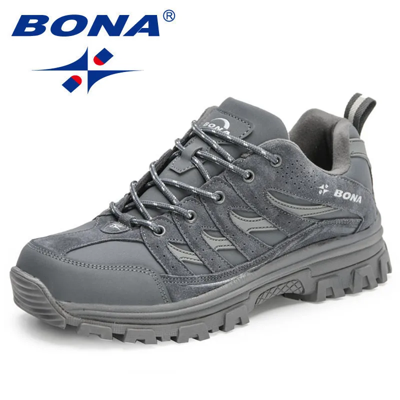 Top Trends: BONA 2023 New Designers Outdoor High-quality Jogging Walking Shoe Mansculino Non-slip Wear-resistant Breathable Hiking Shoes Men Shoppable Styles