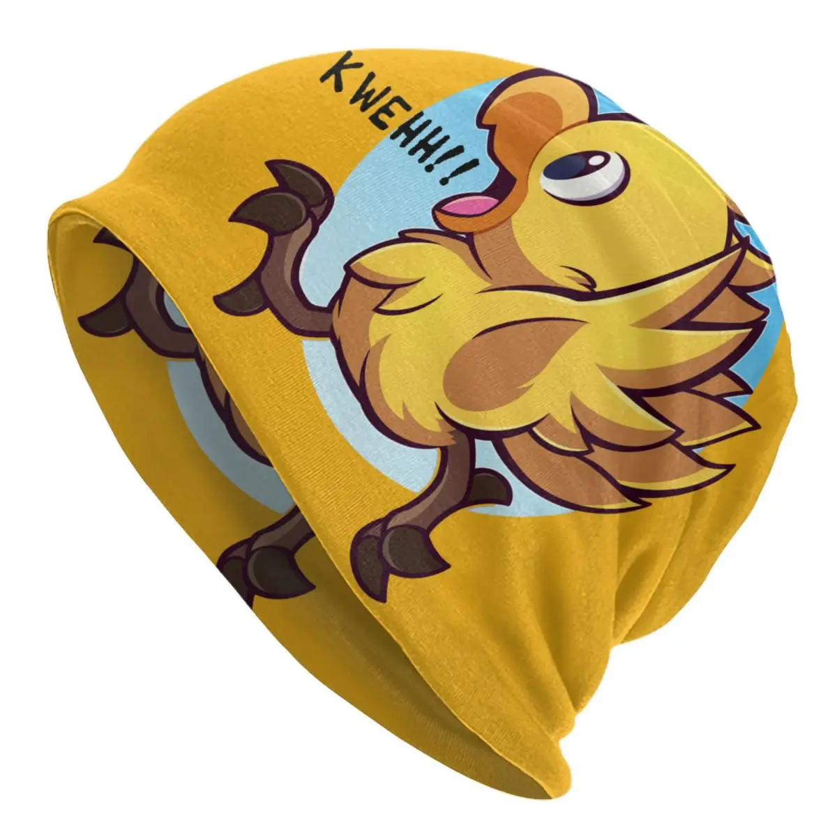 Top Trends: Chocobo Yellow Bird Adventure Bonnet Hats Hip Hop Knit Hat Autumn Winter Warm Final Fantasy Science Game Skullies Beanies Caps Shoppable Styles