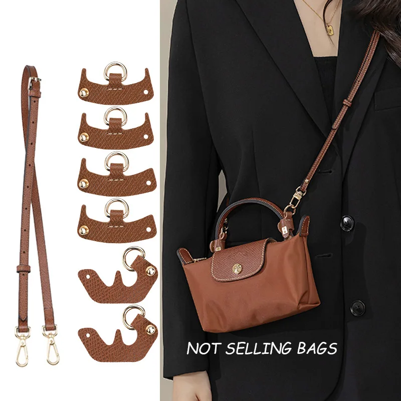 Top Trends: Bag Strap For Longchamp Mini Bag Free Punching Modification Transformation Accessories Set For Mini Bag Shoulder Crossbody Strap Shoppable Styles