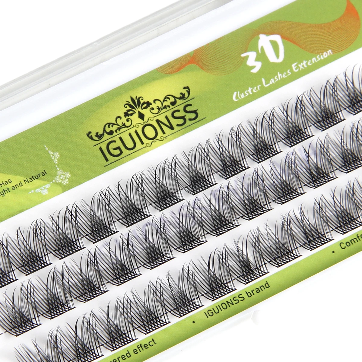 Top Trends: IGUIONSS New Style DIY False Eyelash Extension Natural Individual Volume Lashes Mink Lashes Easy To Operate Free Shipping Shoppable Styles