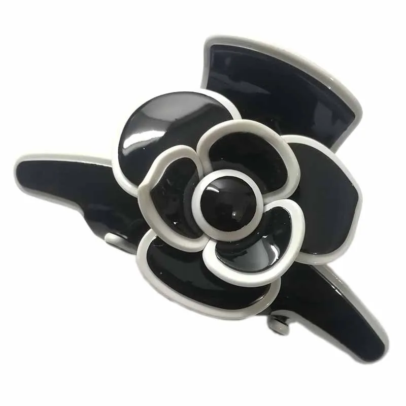 Top Trends: Acetate Camellia Hair Claw Clip Clamp For Women Girl Flower Handmade French Fashion Head Accessories Mujer Wholesale Shoppable Styles - Image 2