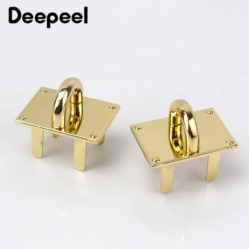 Top Trends: 2 / 4Pcs Deepeel 30mm Gold Side Clip Buckles Bag Metal Lock Clasp O Ring Decor Snap For Handbag DIY Hardware Crafts Accessories Shoppable Styles