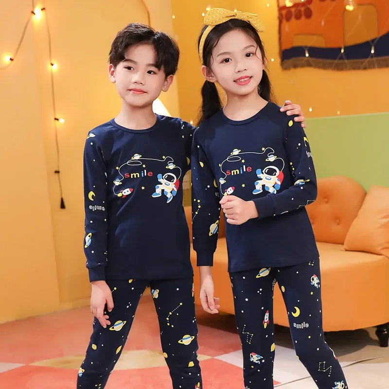 Top Trends: Autumn Cotton Boys Sleepwear Kids Pyjamas Children Baby Girls Pajamas Unicorn Cartoon Clothes Suits Nightwear Pijama Infantil Shoppable Styles - Image 5