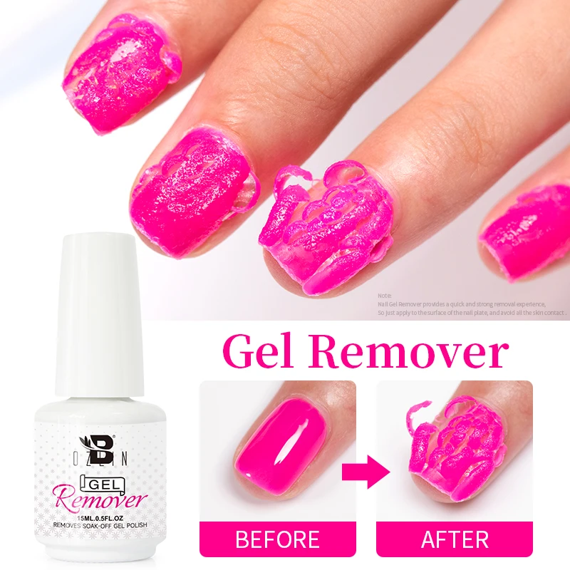 Top Trends: BOZLIN 15ML Magic Remover Gel Nail Polish 3-5 Mins Fast Remover Soak Off UV LED Cleaner Function Nail Degreaser Gel Varnish Shoppable Styles