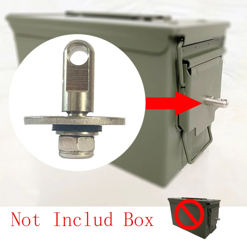 Top Trends: No Box, Bolt 50 Cal Ammo Can Steel Gun Lock Ammunition Gun Safe Box Hardware Kit Military Army Lockable Case 40mm Pistol Bullet Shoppable Styles