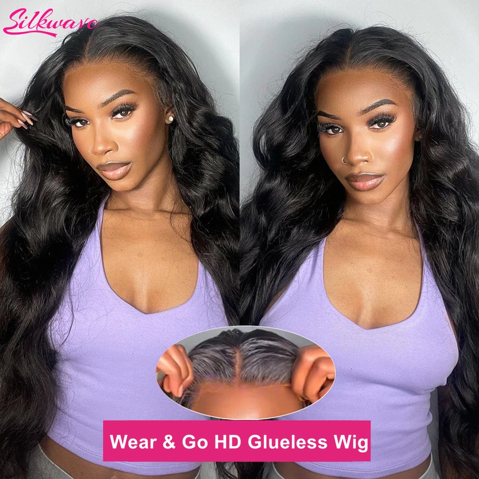 Top Trends: 30 40 Inch Glueless 5x5 Hd Lace Closure Wig Body Wave Ready Wear And Go Pre Cut Preplucked Human Hair Wigs For Women Brazilian Shoppable Styles