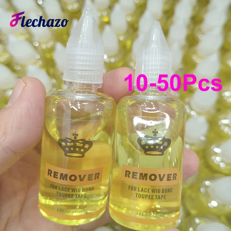 Top Trends: Wig Glue Remover 10-50Pcs Hair Extensions Remover Solvent For Adhesive Residue Private Label Lace Front Wig Glue Remover Shoppable Styles