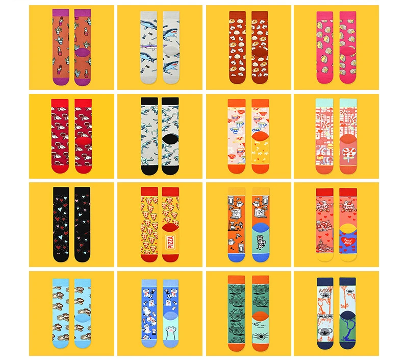 Top Trends: New Creative Women&#039;s Straight Tube Cartoon Animal Character Fun Trendy Socks Fashion Long Tube Cotton Socks Shoppable Styles