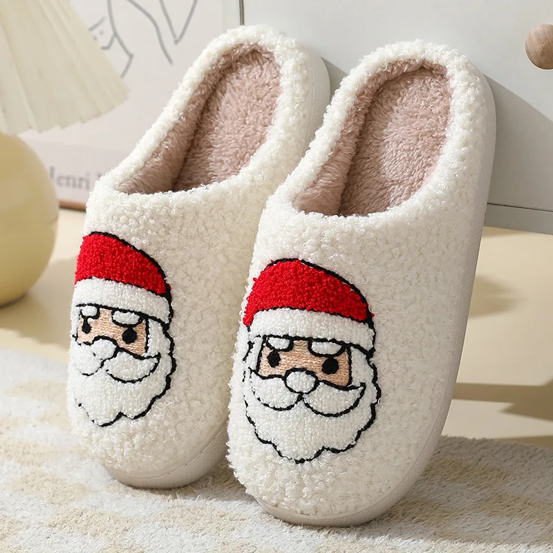 Top Trends: Comwarm Warm Plush Fur House Slippers For Women Men Winter Cartoon Fuzzy Furry Slippers Female Indoor Soft Cozy Home Slippers Shoppable Styles