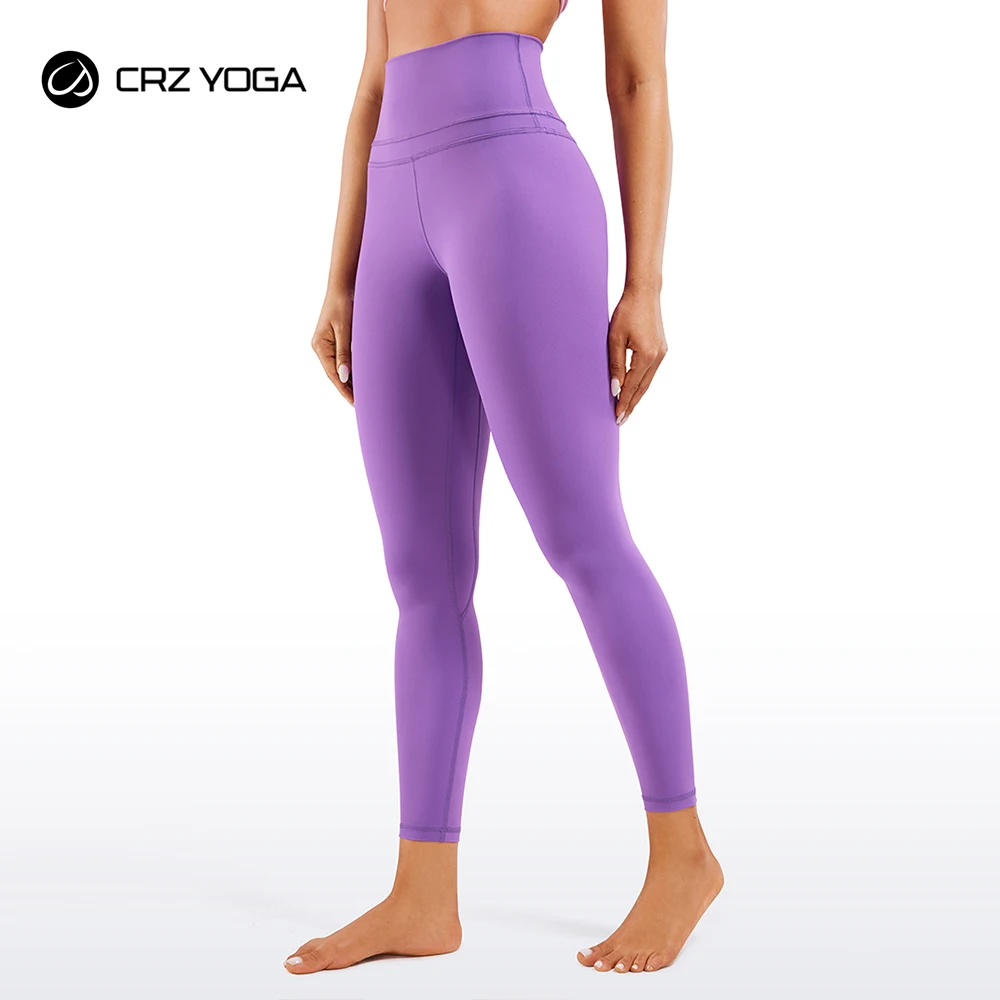 Top Trends: CRZ YOGA Women&#039;s Naked Feeling Workout Leggings 25 Inches - 7 / 8 High Waist Yoga Tight Pants Shoppable Styles