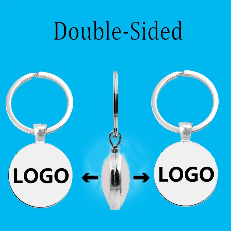 Top Trends: Personalized Logo Keychain Company Logo Customization Black And White Photos Color Photos Private Family Customization Shoppable Styles