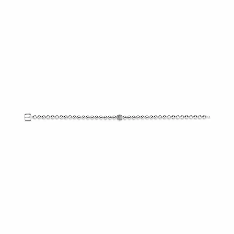 Top Trends: Minimalist Style 925 Sterling Silver Bucket Buckle Beaded Bracelet Fit Original Brand Charm Beads DIY Couple Jewelry Shoppable Styles - Image 5