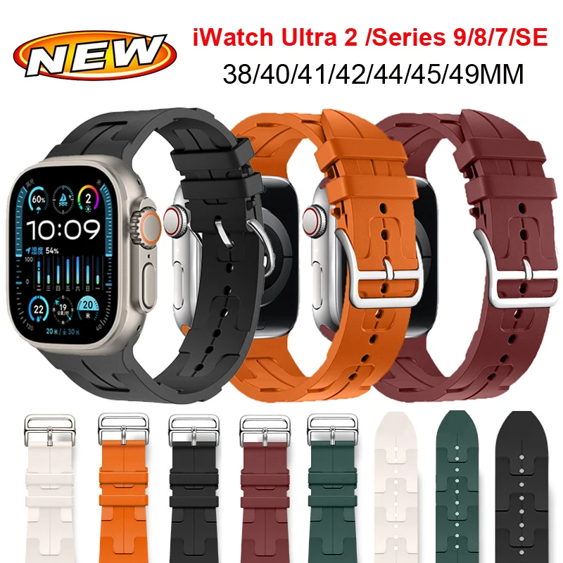 Top Trends: Soft Kilim Single Tour Strap For Apple Watch Ultra 2 49mm 9 45mm 41mm 8 7 SE Sport Bracelet For Apple Watch Band 44mm 42mm 38mm Shoppable Styles