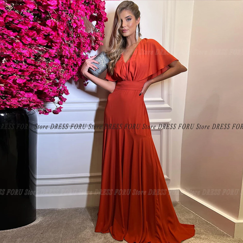 Top Trends: Wedding Evening Dresses For Woman Long Cap Sleeves Momo Groom&#039;s Mother Gown 2023 Vestido De Novia Formal Guest Party Wear Shoppable Styles