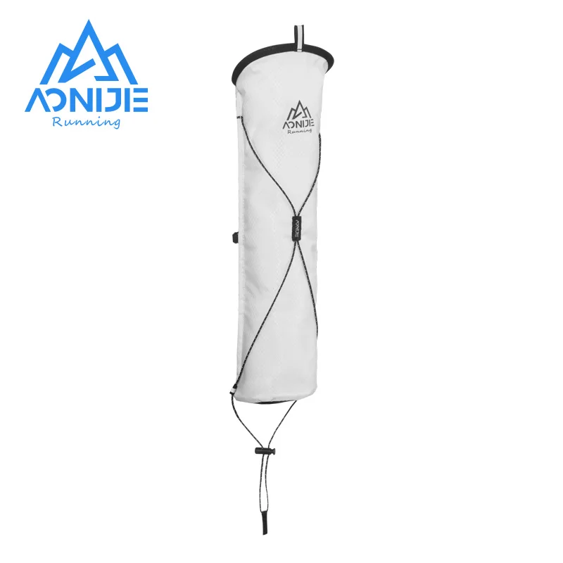 Top Trends: AONIJIE E4418 C9112 Lightweight External Hiking Pole Storage Bag Fish Bone Pocket Opening Tightening Buggy Bag Shoppable Styles