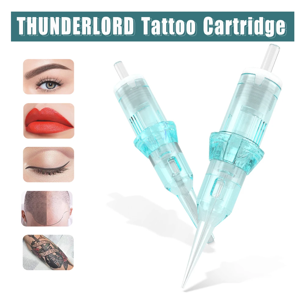 Top Trends: 20pcs Tattoo Cartridge Needles Round Liner Permanent Makeup Needles 0.16 / 0.18 / 0.2 / 0.25 / 0.3 / 0.4 / 0.5mm For Tattoo Machines Grips Shoppable Styles