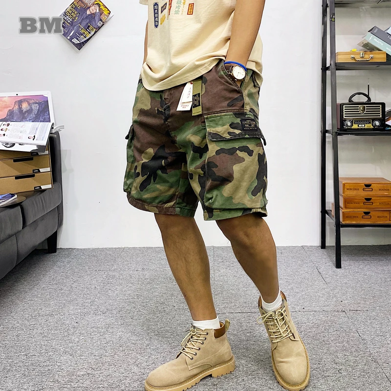 Top Trends: Summer Harajuku Multi-Pocket Military Camouflage Cargo Pants Men Clothing Japanese Streetwear High Quality Tactical Casual Pants Shoppable Styles