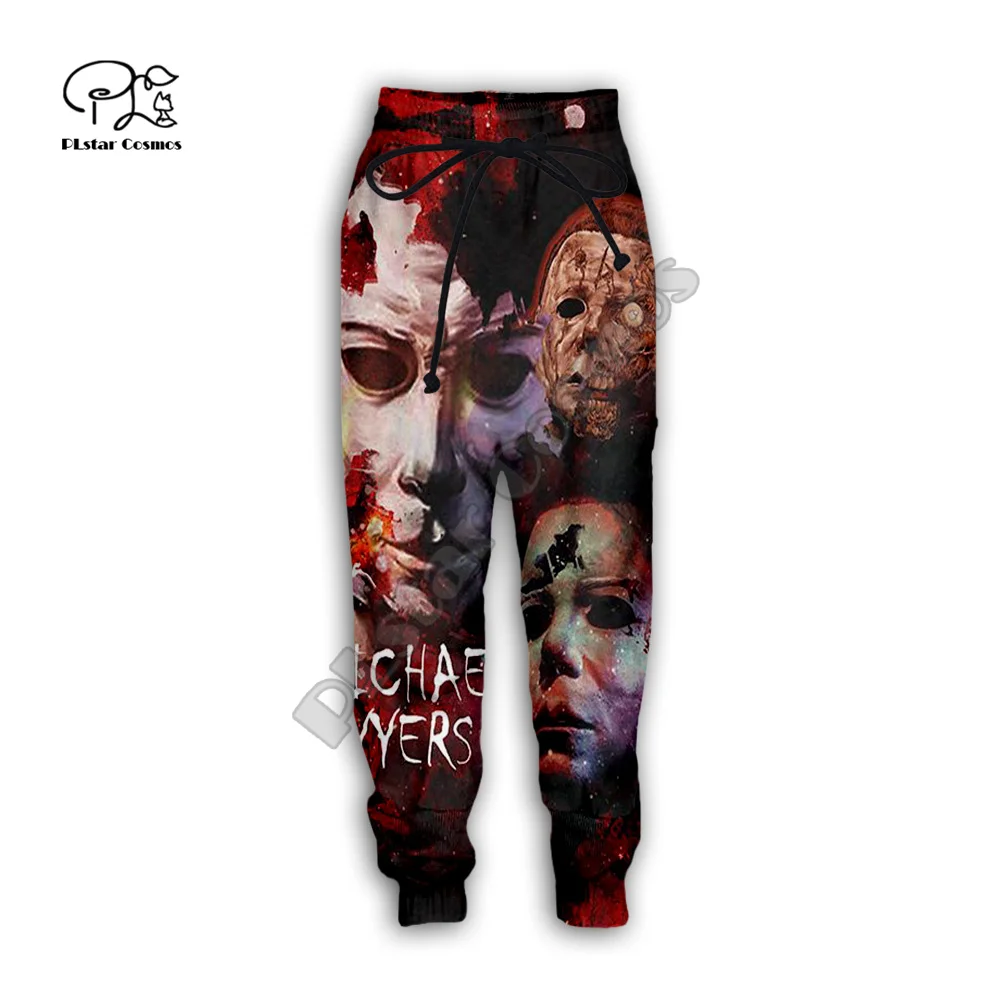 Top Trends: Halloween Horror Terror Movie Cosplay Michael Myers Jason 3DPrint Men / Women Streetwear Joggers Pants Funny Casual Trousers X8 Shoppable Styles