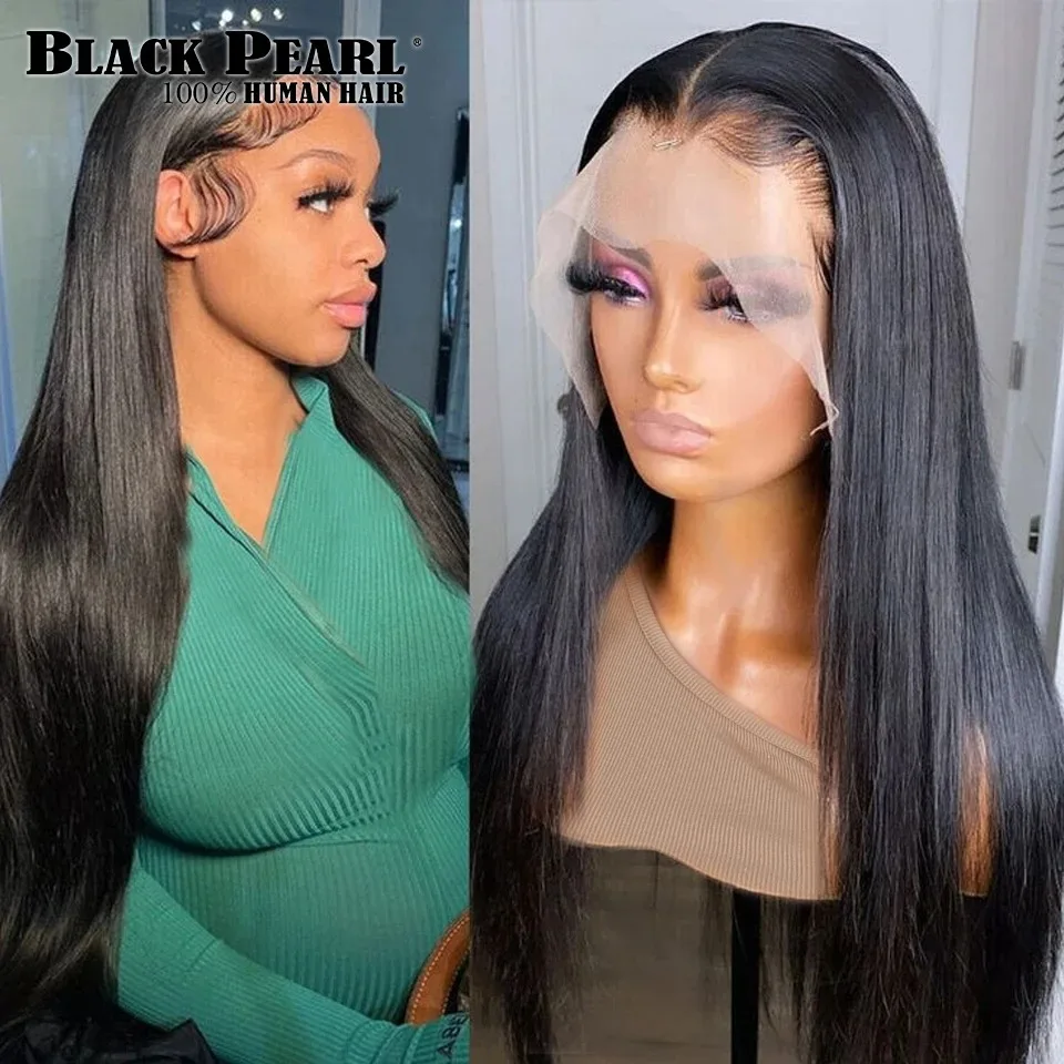 Top Trends: 13X4 Glueless Wig Human Hair Ready To Wear Human Hair Lace Frontal Wig Bone Straight Human Hair Wigs Straight 4X4 HD Lace Wig Shoppable Styles