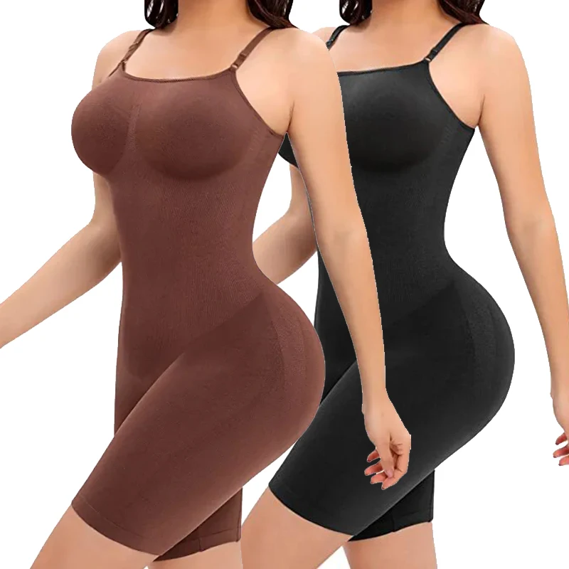 Top Trends: Women Bodysuit Shapewear Full Body Shaper Tummy Control Slimming Sheath Butt Lifter Push Up Thigh Slimmer Abdomen Shapers Corset Shoppable Styles