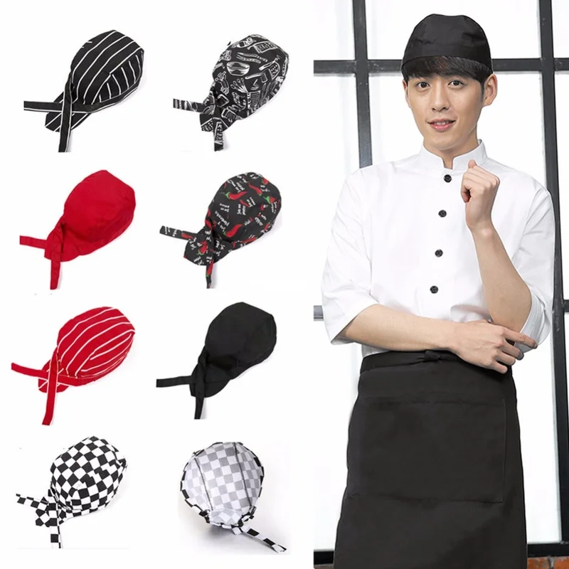 Top Trends: Cotton Colourfull Chef Hat High Quality Wholesale Caps Pirate Hat Chef Waiter Hat For Hotel Restaurant Canteen Bakery Cooking Shoppable Styles