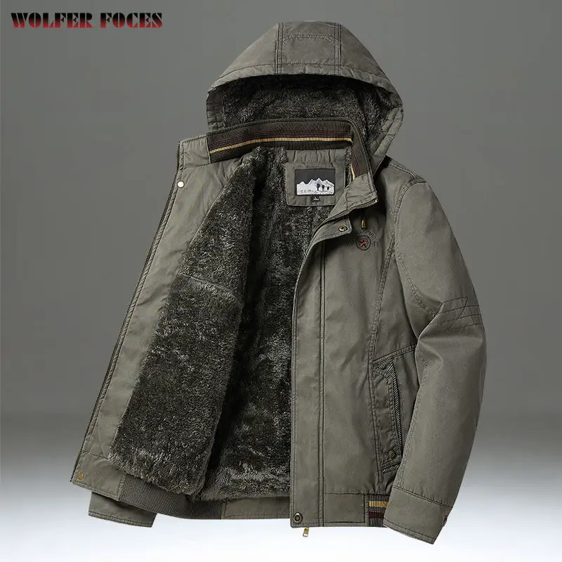 Top Trends: Parkas For Men Men's Golf Clothing Down Light Jackets Climbing Clothes Bomber Trekking Cold Hooded Sweat-shirt Knitted Coat Mens Shoppable Styles