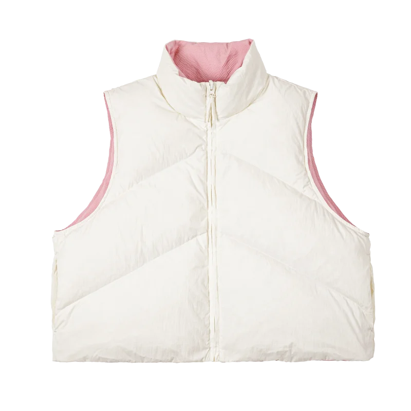 Top Trends: Maden-Lightweight Down Vest For Women, Duck Down Inside, Tank Top, Double-sided Jacket, Warmth, Winter Shoppable Styles - Image 6