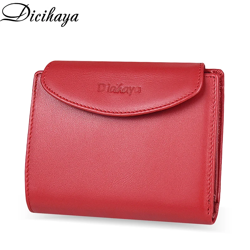 Top Trends: Genuine Leather Women Wallet Coin Purse For Girls Female Small Portomonee Lady Purse Money Bag Card Holder For Women Mini Clutch Shoppable Styles