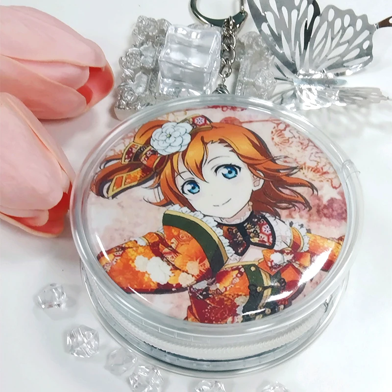 Top Trends: Clear Outdoor Bag For Ob11 BJD Cartoon Dolls Transparent Mini Pouch For Anime Badge Button Japanese Pain Bags Shoppable Styles - Image 3