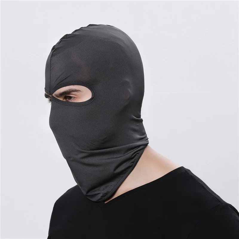 Top Trends: 2 Hole Full Face Mask Summer Balaclava Hood Army Tactical CS Hat Cycling Bicycle Motorcycle Mask Outdoor Sports Quick-Drying Hat Shoppable Styles - Image 6