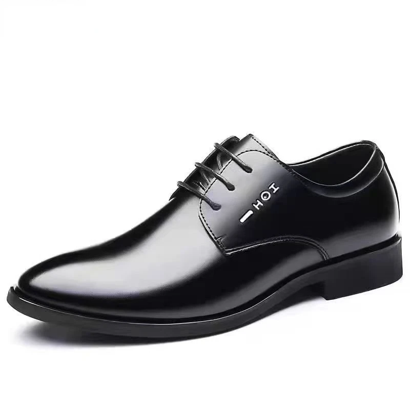 Top Trends: Elegant Men's Dress Shoes 2023 Summer Social Shoes Men's Fashion Elegant Formal Wedding Shoes Men's Set Office Oxford Shoe Men Shoppable Styles - Image 2