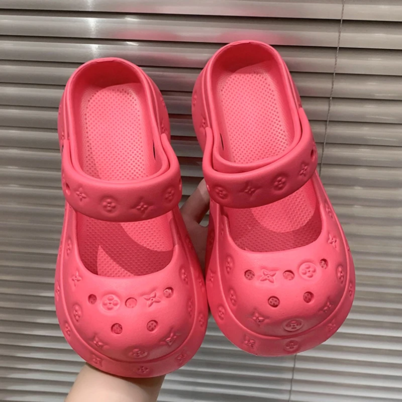 Top Trends: Women Summer Slippers EVA Clogs Sandals Outside Beach Garden Shoes Non-Slip Slides Flip Flop Fashion Casual Shoe Female 35-40 Shoppable Styles