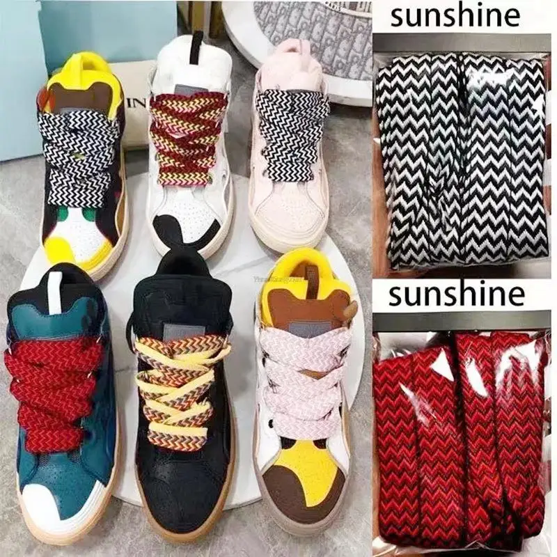 Top Trends: Fashion Flat Shoelaces For Sneakers AF1 Shoe Laces Width 1.5cm / 2cm / 3cm Shoelace Luxury Brand Laces Shoes 120 / 140 / 160cm Strings Shoppable Styles