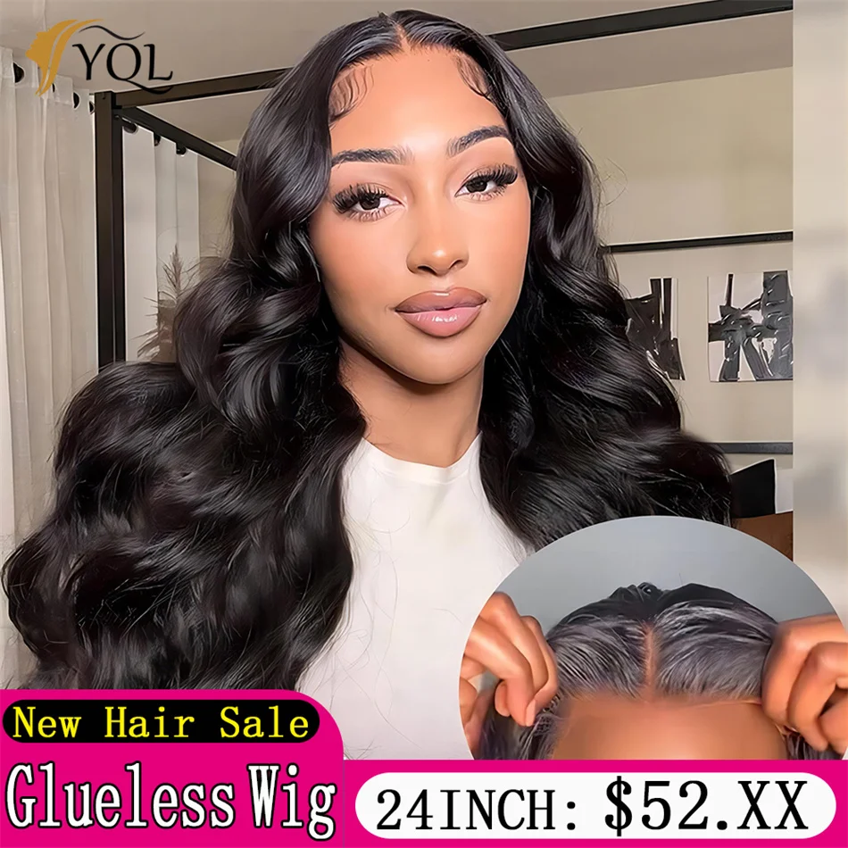 Top Trends: Glueless Wig Human Hair Ready To Wear Natural Human Hair Wigs Body Wave Brazilian Sale Pre Cut 4x4 Lace Closure Wig Shoppable Styles