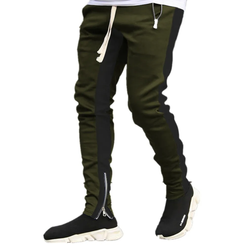 Top Trends: 8 Colors Running Double Pocket Zipper Sports Jogging Pants New Casual Long Sweatpants Shoppable Styles - Image 2